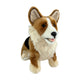 Windsor Welsh Corgi plush toy sitting front view