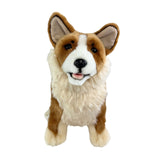 Windsor Welsh Corgi plush toy sitting front view