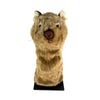 Wombat golf club head cover front view