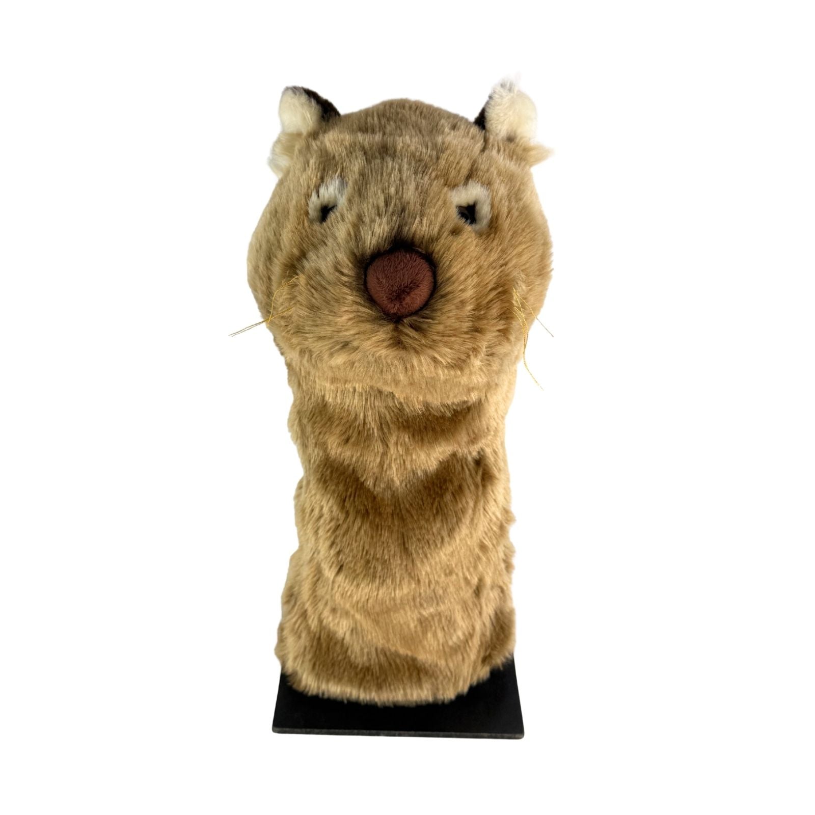 Wombat golf club head cover front view