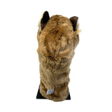 Wombat golf club head cover back view