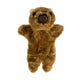 Womble wombat hand puppet front view