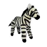 Zara zebra plush toy standing