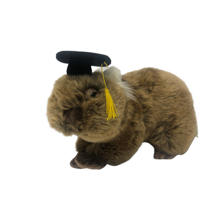 Gradhat Tina With Graduation Hat (Wombat - 28cm)
