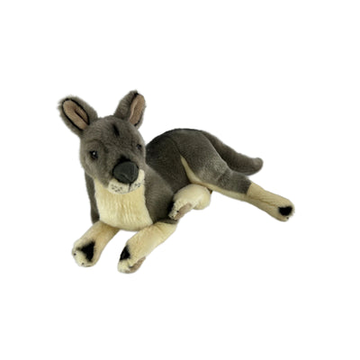 Joy (Kangaroo - 35cm lying, grey)