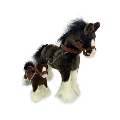 Clyde (Clydesdale Horse - 20cm)