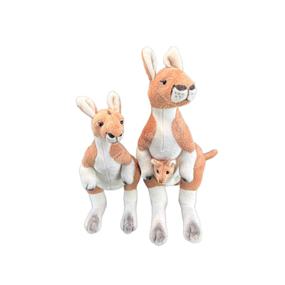 Tess (Kangaroo with baby - 34 cm)