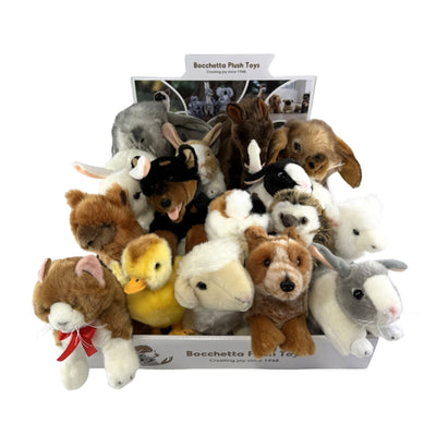 POS Stand with 33 Farm Animals
