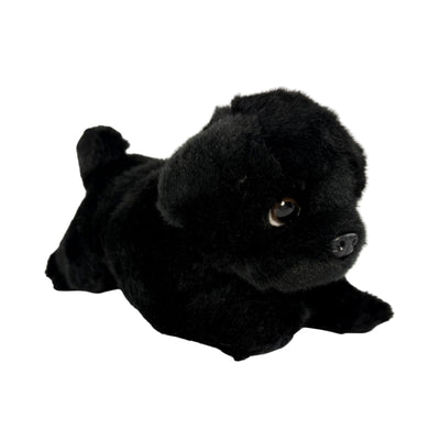 Puddles - Pug - 28cm floppy, black